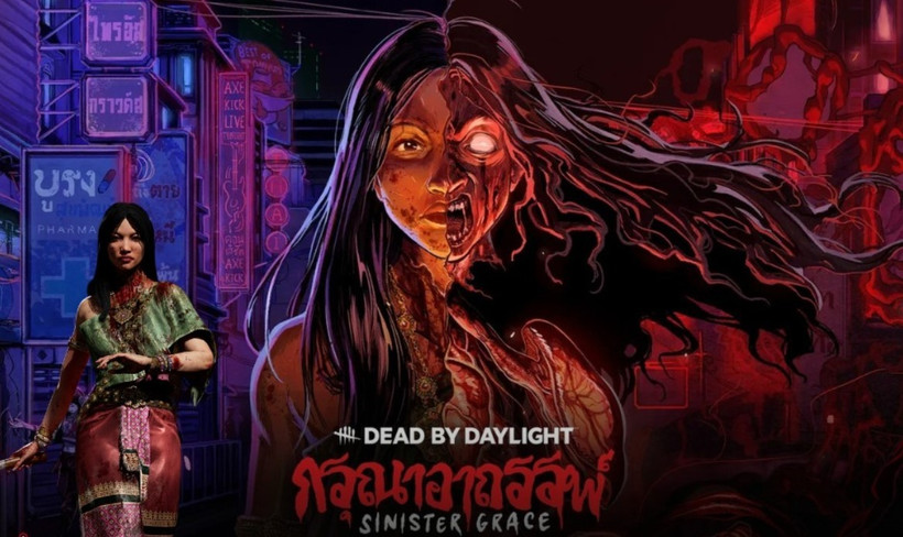 Hình tượng Krasue được đưa vào game "Dead by Daylight". (Ảnh: PRD Thái Lan)