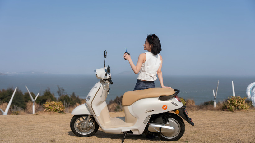 Mẫu xe Osta mới ra mắt của Yadea.