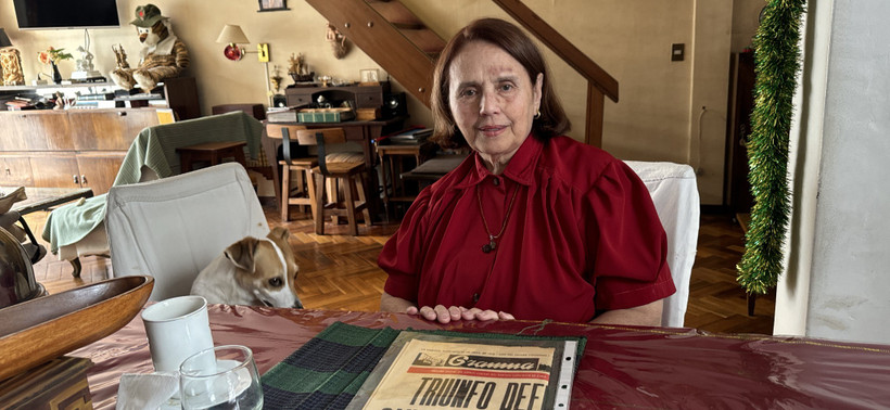 Bà Poldi Sosa Schmith, Chủ tịch Viện Văn hóa Argentina-Việt Nam. (Ảnh: Diệu Hương/TTXVN)