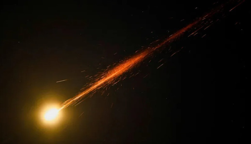 Tên lửa Iran bị đánh chặn tại Ashkelon, Israel, vào đêm 15/6. (Nguồn: Jerusalem Post)