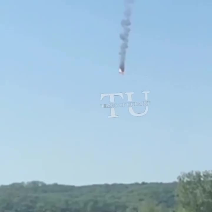 Máy bay Su-27 Ukraine bị rơi khi đánh chặn UAV Geran của Nga