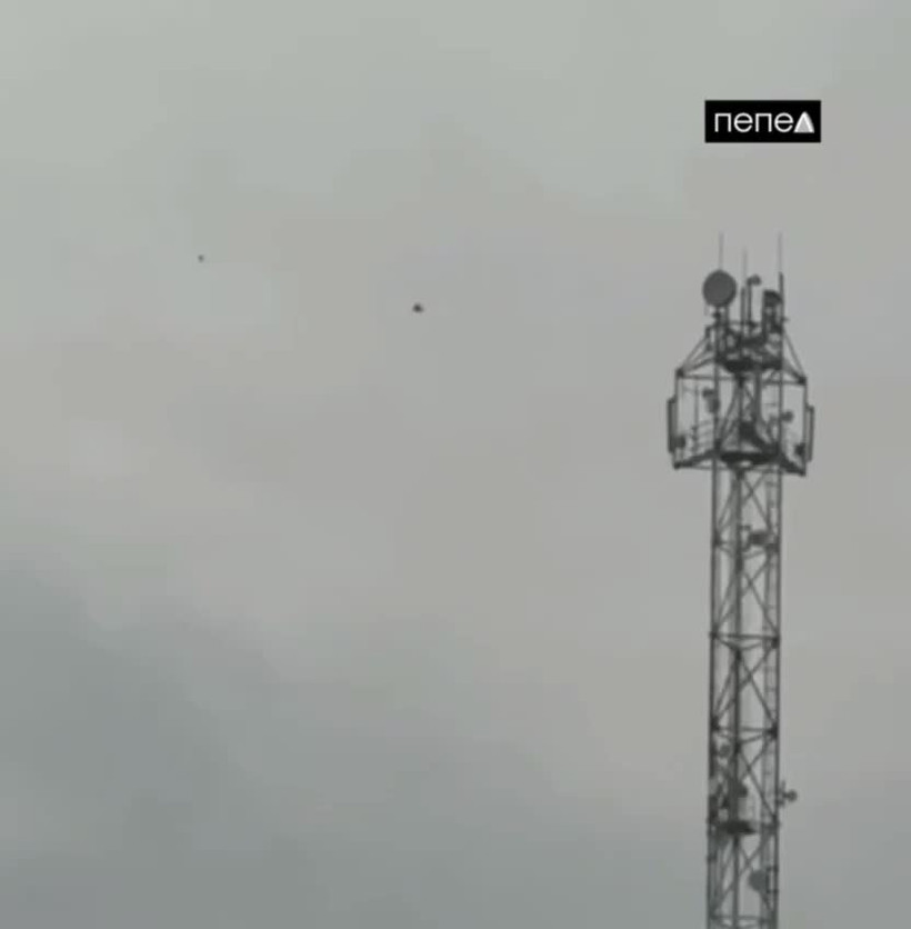 Drone Ukraine bị bắn hạ ngay trước khi tấn công tháp viễn thông Nga