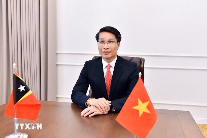 Đại biện Việt Nam tại Timor-Leste Phạm Bình Đàm. (Ảnh: TTXVN phát)