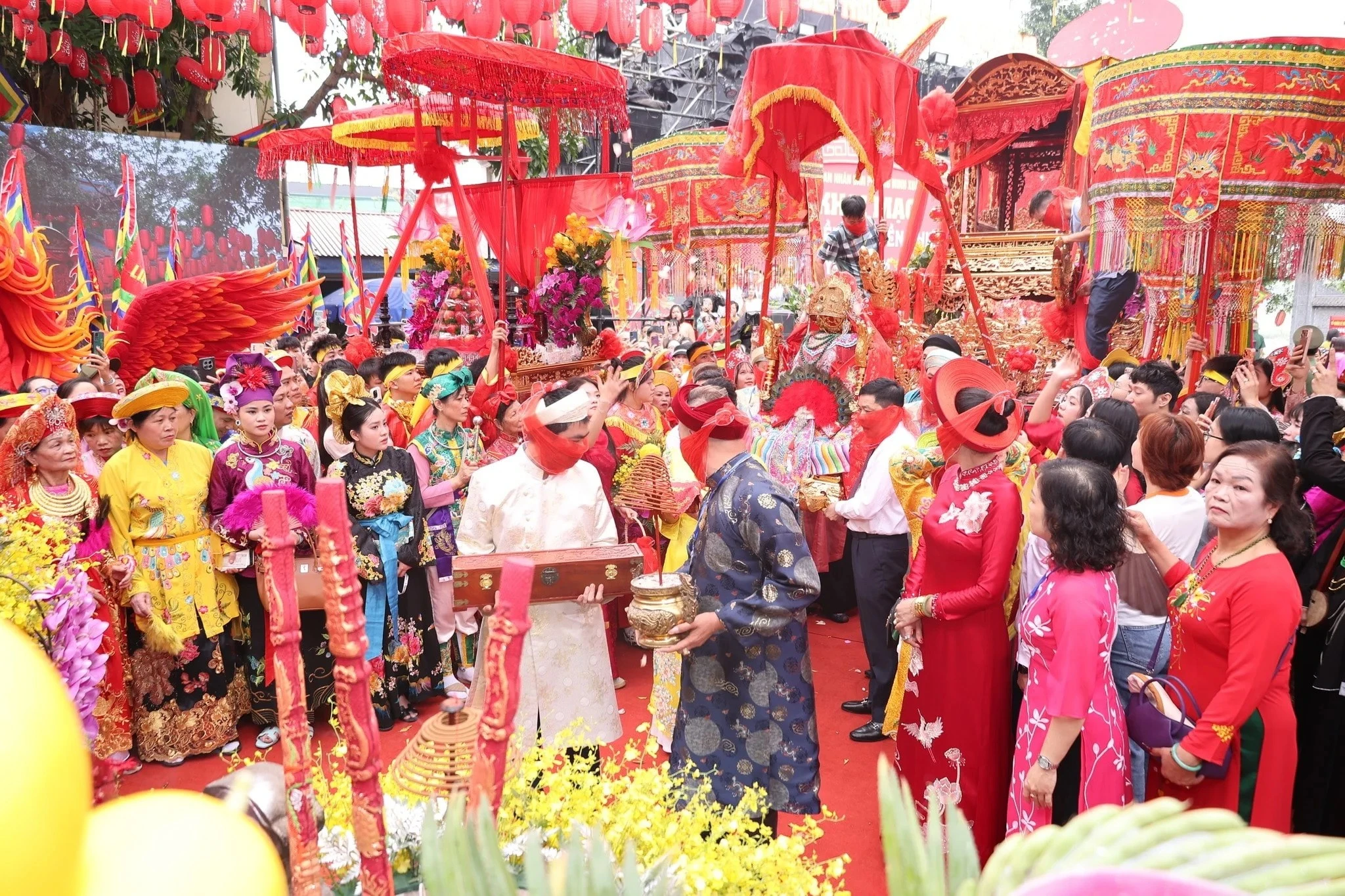Lễ hội rước Mẫu Tuyên Quang thu hút hàng vạn du khách thập phương