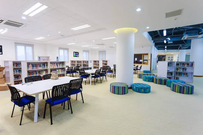 Cơ sở vật chất của Trường Quốc tế Mỹ. (Nguồn: AISVN)