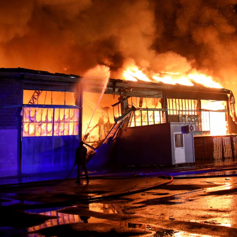 Hiện trường vụ nổ (Nguồn: X)