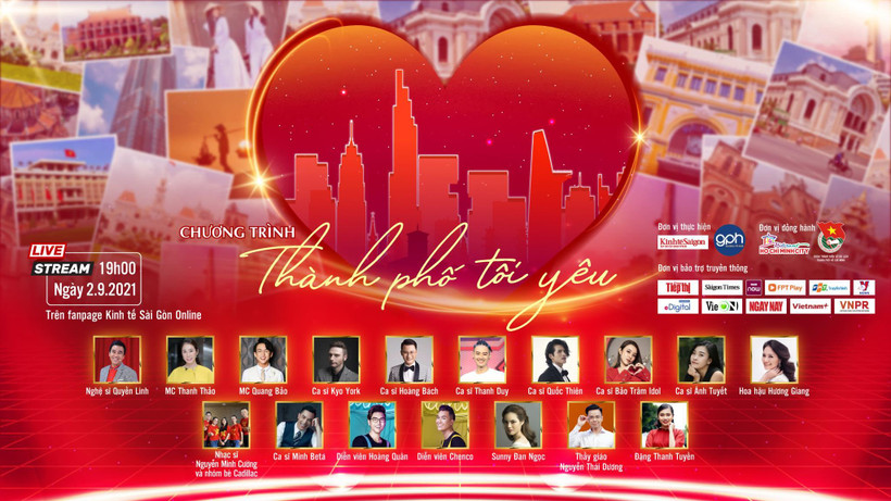 Livestream chương trình tri ân tuyến đầu trên fanpage VietnamPlus