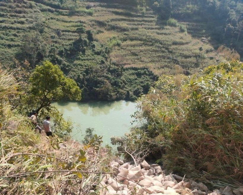 Hiện trường vụ việc (Nguồn: Hóng biến Hà Giang)