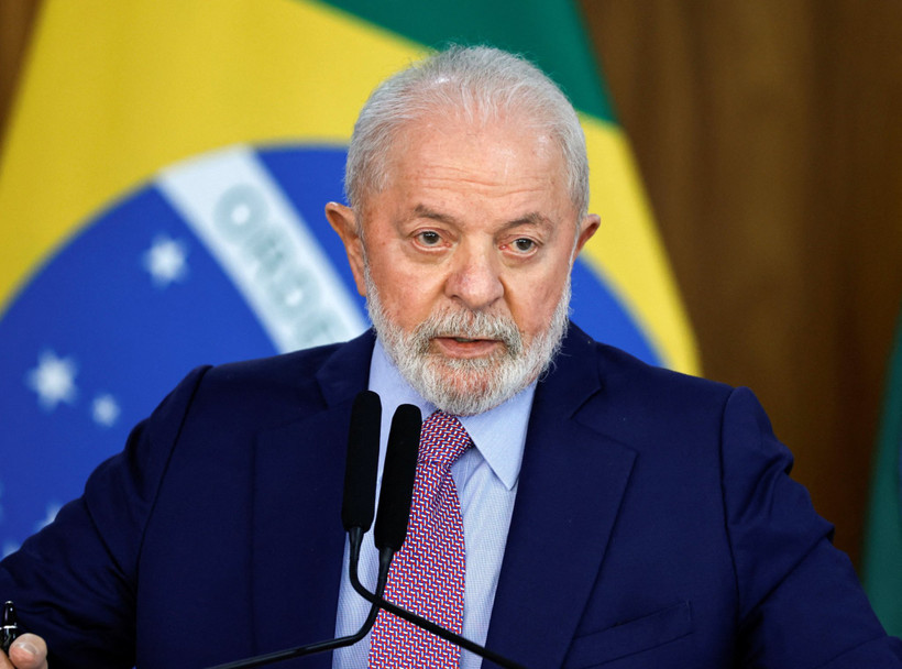 Tổng thống Brazil Luiz Inacio Lula da Silva (Nguồn: Agencies)