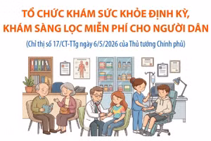 Tổ chức khám sức khỏe định kỳ, khám sàng lọc miễn phí cho người dân