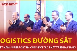 Việt Nam SuperPort và đối tác “bắt tay” phát triển hạ tầng logistics đường sắt