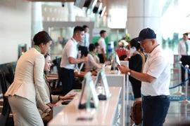 Bamboo Airways khai thác tại nhà ga T3 Tân Sơn Nhất từ ngày 18/08/2025. (Ảnh: Khánh Ly/Vietnam+)