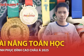 Học sinh Việt gây tiếng vang lớn tại đấu trường Toán học châu Á 2025