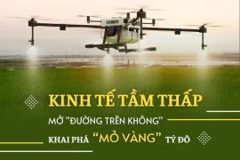 "Kinh tế tầm thấp": Mở "đường trên không" khai phá mỏ vàng tỷ đô