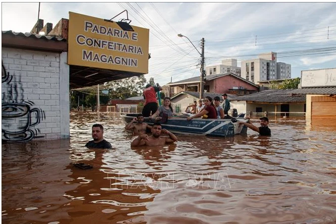 Brazil Tuyên Bố Tình Trạng Thảm Họa Thiên Tai Do Mưa Lũ Nghiêm Trọng
