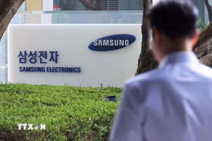 Trụ sở tập đoàn Samsung tại Seoul, Hàn Quốc. (Ảnh: Yonhap/TTXVN)
