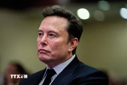 Tỷ phú Elon Musk. (Nguồn: Reuters/TTXVN)