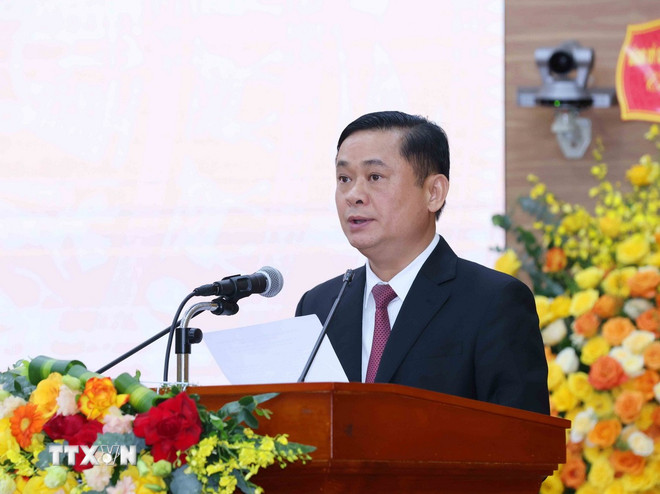 Đồng chí Thái Thanh Quý, Uỷ viên Trung ương Đảng, Phó Trưởng Ban Thường trực Ban Chính sách, Chiến lược Trung ương, Bí thư Đảng uỷ cơ quan nhiệm kỳ 2025-2030. (Ảnh: Phương Hoa/TTXVN)