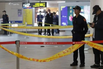 Hiện trường vụ việc. (Ảnh: AP)