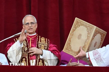 Giáo hoàng Leo XIV. (Ảnh: THX/TTXVN)