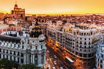 Một góc thành phố Madrid. (Ảnh: Amazon)