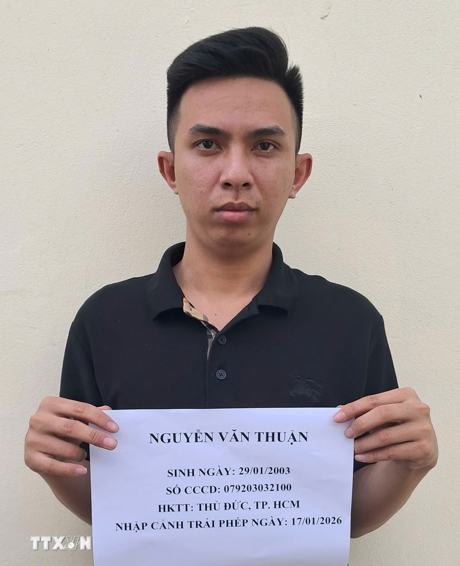 Nguyễn Văn Thuận - đối tượng truy n&atilde; v&igrave; tội phạm mạng