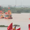 Các kiến trúc họa tiết cổ thời Trần thế kỷ 14 tại Khu di tích Côn Sơn-Kiếp Bạc (Hải Phòng). (Ảnh: Tuấn Anh/TTXVN)