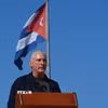 Chủ tịch Cuba Miguel Díaz-Canel. (Ảnh: Việt Hùng/TTXVN)