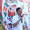 Đại sứ Việt Nam tại Israel Nguyễn Kỳ Sơn phát biểu tại chương trình. (Ảnh: Thanh Bình/TTXVN)