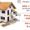 Phấn đấu đến 31/10/2025 cơ bản hoàn thành việc xóa nhà tạm, nhà dột nát