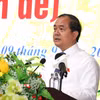 Chủ tịch Hội đồng Nhân dân tỉnh Tây Ninh Nguyễn Hồng Thanh. (Ảnh: Thanh Bình/TTXVN)