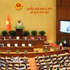 Phiên khai mạc Kỳ họp thứ 2, Quốc hội khóa XVI. (Ảnh: An Đăng/TTXVN)