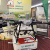 Ứng dụng công nghệ thiết bị bay không người lái trong sản xuất nông nghiệp công nghệ cao tại Đắk Lắk. (Ảnh: Kha Phạm/TTXVN)
