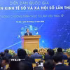 Thủ tướng Phạm Minh Chính phát biểu chỉ đạo tại Diễn đàn Quốc gia phát triển kinh tế số và xã hội số lần thứ 3. (Ảnh: Dương Giang/TTXVN)