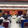 Toàn cảnh Hội nghị Hội Luật gia đóng góp hoàn thiện các dự thảo văn kiện trình Đại hội XIV của Đảng. (Nguồn: Báo Chính phủ)