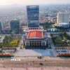 Khu trung tâm hành chính tỉnh Bắc Ninh ở phường Bắc Giang. (Ảnh: Thanh Thương/TTXVN)