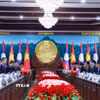Tổng Bí thư Tô Lâm hội đàm với Tổng Bí thư, Chủ tịch nước Lào Thongloun Sisoulith. (Ảnh: Thống Nhất/TTXVN)