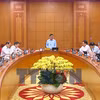 Thường trực Ban Bí thư làm việc với Học viện Chính trị quốc gia Hồ Chí Minh 