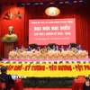 Đoàn Chủ tịch điều hành Đại hội. (Ảnh: Văn Điệp/TTXVN)