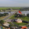 Di tích Lịch sử Quốc gia Đặc biệt Đôi bờ Hiền Lương-Bến Hải. (Ảnh: Vũ Sinh/ TTXVN)