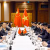 Chủ tịch Quốc hội Trần Thanh Mẫn tiếp các nhân sỹ hữu nghị Trung Quốc. (Ảnh: Doãn Tấn/TTXVN)