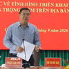 Phó Thủ tướng Thường trực Chính phủ Phạm Gia Túc phát biểu. (Ảnh: Tuấn Phi/TTXVN)