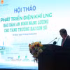 Phó Chủ tịch Ủy ban Nhân dân thành phố Đà Nẵng Phan Thái Bình phát biểu. (Ảnh: Trần Tĩnh/TTXVN)