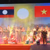 Chương trình giao lưu nghệ thuật Việt Nam-Lào với chủ đề “Nghĩa tình sắt son - Đời đời bền vững.” (Ảnh minh họa: Tường Vi/TTXVN)