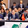 Chủ tịch Quốc hội Trần Thanh Mẫn dự Phiên họp Ban điều hành AIPA. (Ảnh: Doãn Tấn/ TTXVN)