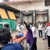Hiện trường vụ rò rỉ khí amoniac tại nhà máy chế biến hải sản ở Chennai, bang Tamil Nadu, Ấn Độ, ngày 21/6/2026. (Ảnh: ANI/TTXVN)