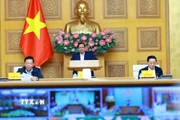 Thủ tướng Phạm Minh Chính chủ trì Phiên họp thứ 4 của Ban Chỉ đạo Trung ương về chính sách nhà ở và thị trường bất động sản. (Ảnh: Dương Giang/TTXVN)