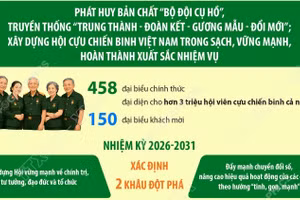 Đại hội đại biểu toàn quốc Hội Cựu chiến binh Việt Nam lần thứ VIII