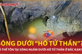Có thể tồn tại sông ngầm dưới "hố tử thần" ở Bắc Kạn