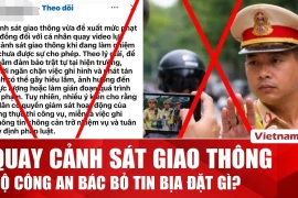 Thực hư về thông tin “phạt 5 triệu đồng người tự ý quay cảnh sát giao thông làm việc"